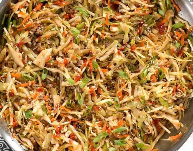 Beef And Cabbage Stir Fry