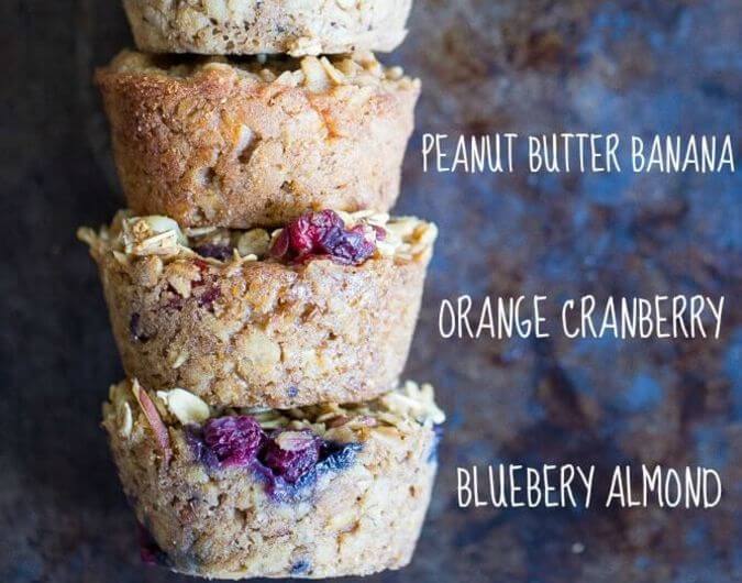 Baked Oatmeal Breakfast Cups