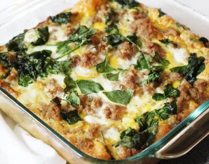 Turkey Egg Breakfast Casserole