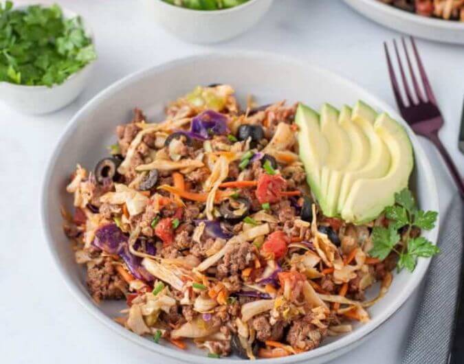 Keto Taco Slaw