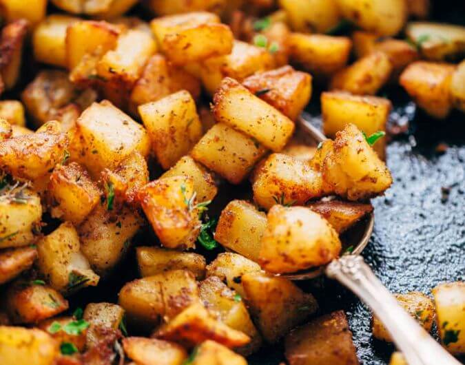 Easy Skillet Breakfast Potatoes