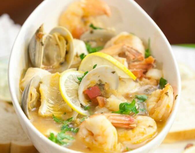 Tuscan Seafood Stew