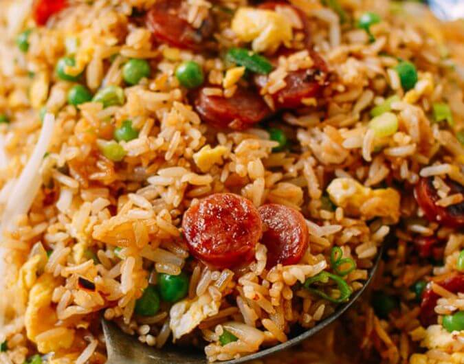 Chinese Sausage Fried Rice