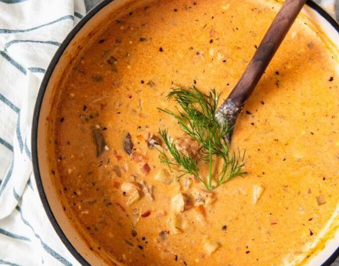 Smoked Salmon Chowder