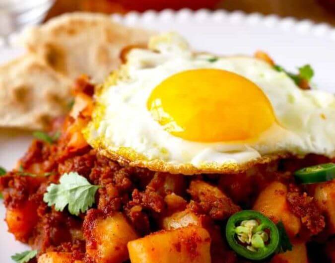 Potato & Chorizo Breakfast Hash