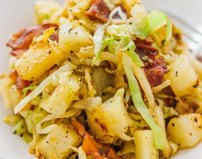 Fried Cabbage And Potatoes