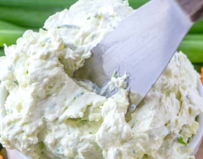 Cucumber Cream Cheese Spread