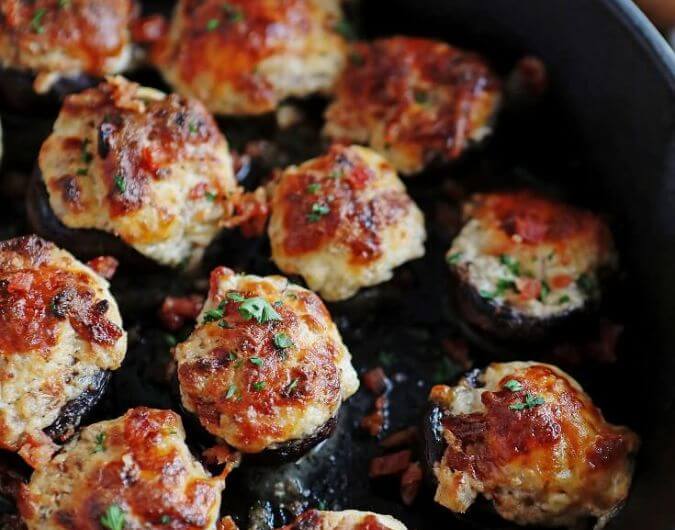 Bacon Stuffed Mushrooms