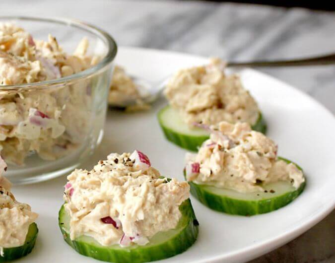 Tuna Cucumber Salad