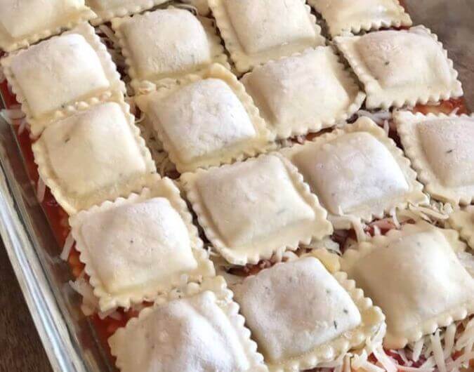 3-Ingredient Ravioli Bake