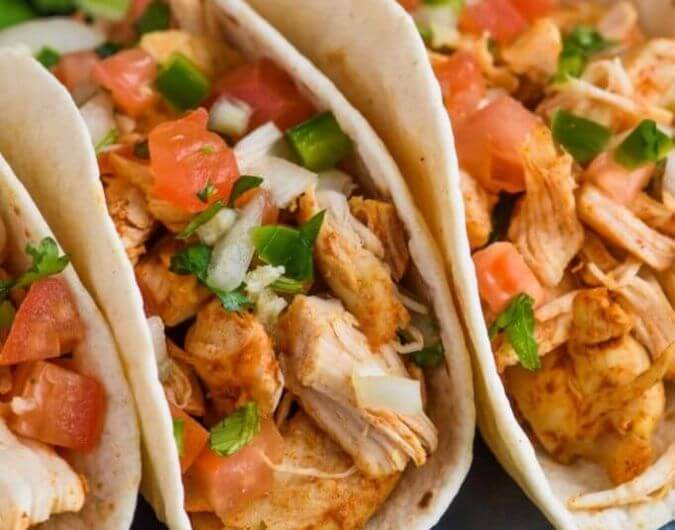 Instant Pot Chicken Tacos