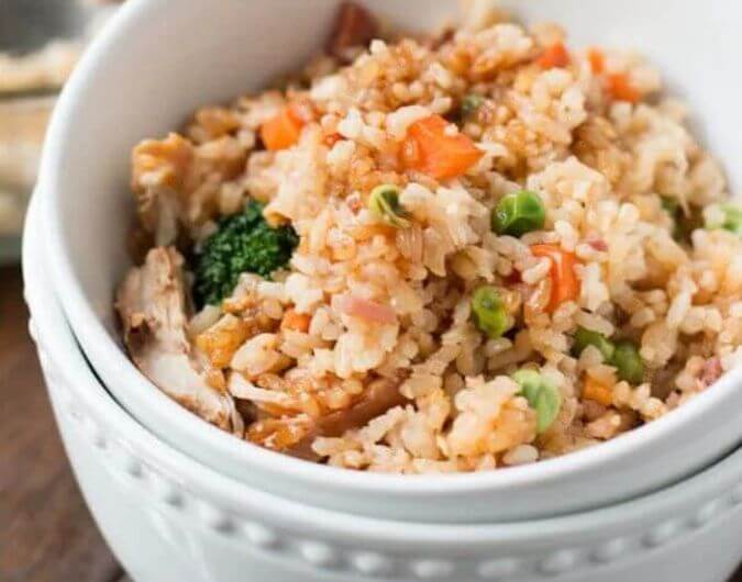 Teriyaki Chicken And Rice Casserole