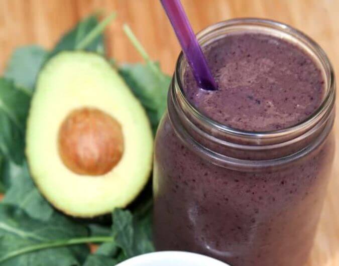 Blueberry Kale Smoothie