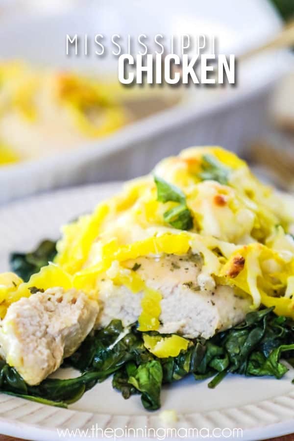 Baked Mississippi Chicken