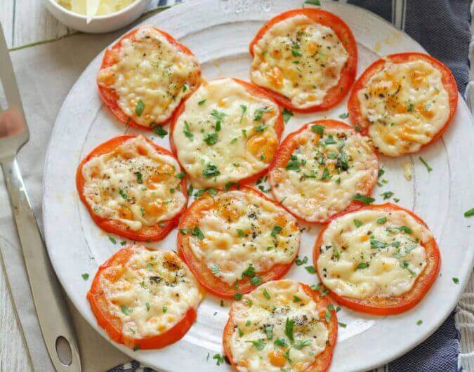 Baked Parmesan Tomatoes