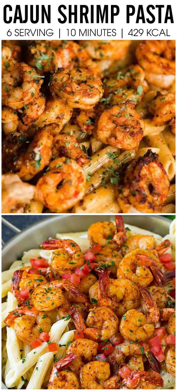 Cajun Shrimp Pasta