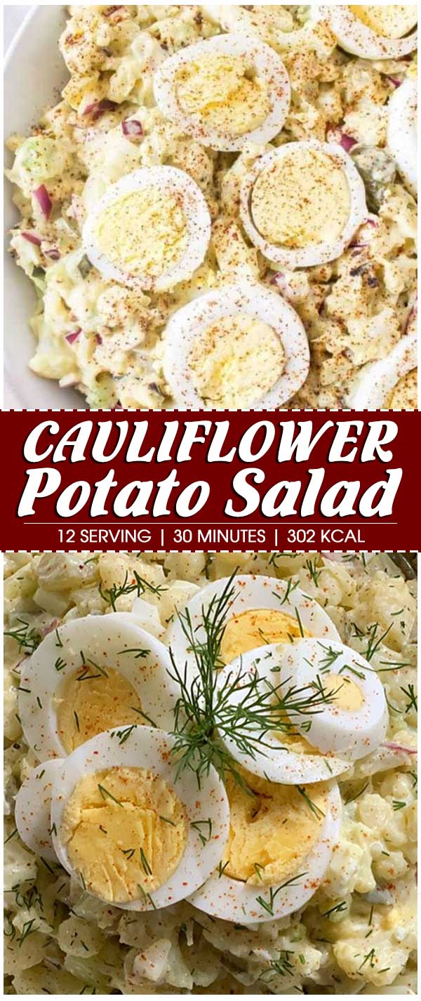 Cauliflower Potato Salad