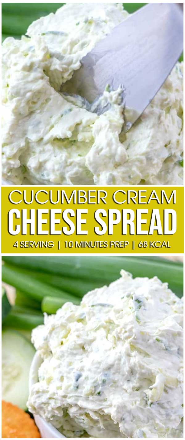 Cucumber Cream Cheese Spread