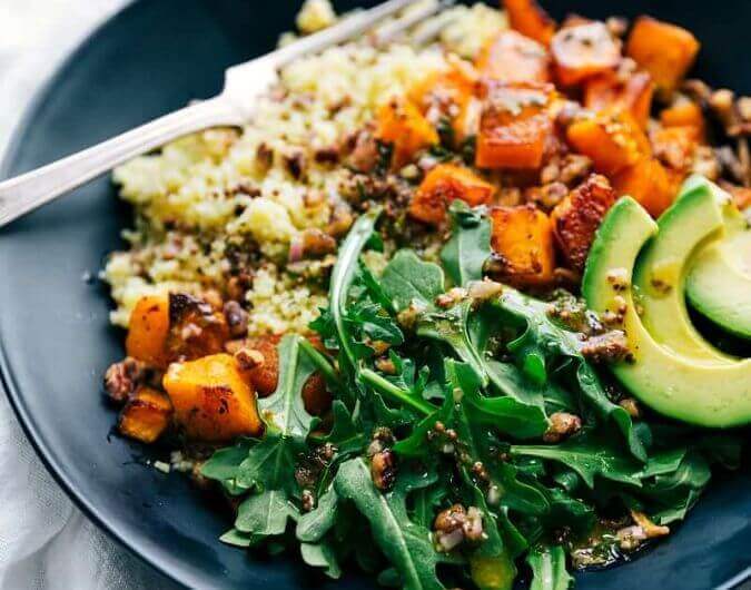 Healthy Butternut Squash Bowl