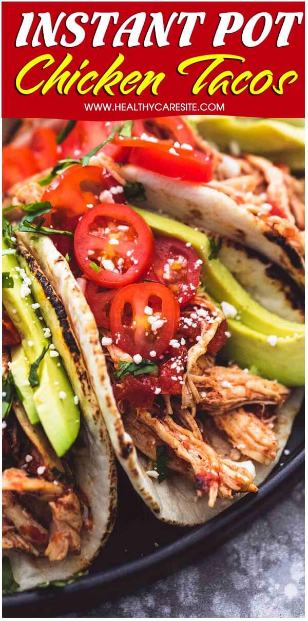 Instant Pot Chicken Tacos