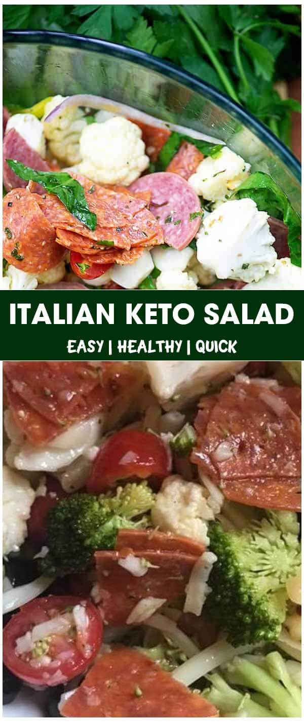 Italian Keto Salad