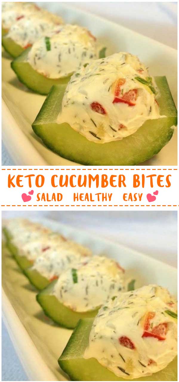 Keto Cucumber Bites
