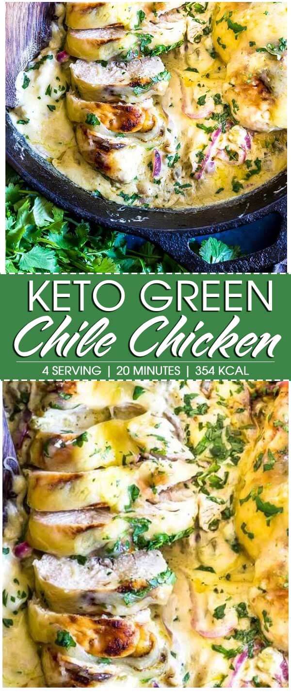 Keto Green Chile Chicken