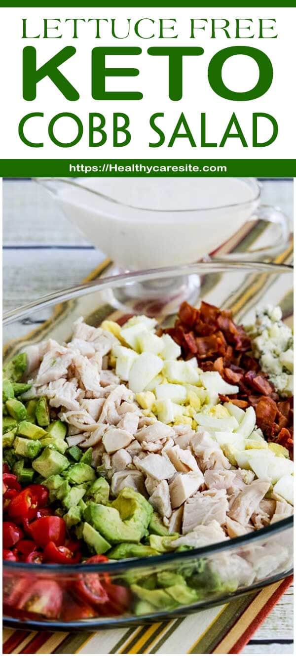 Lettuce Free Keto Cobb Salad