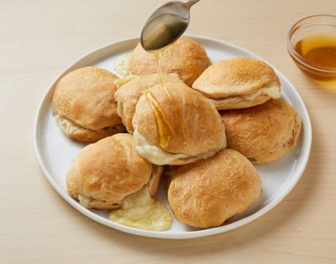 Stuffed Honey-Ham Biscuits