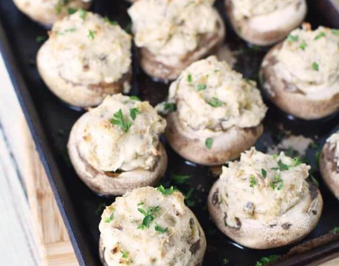 Stuffed Mushrooms with Cream Cheese