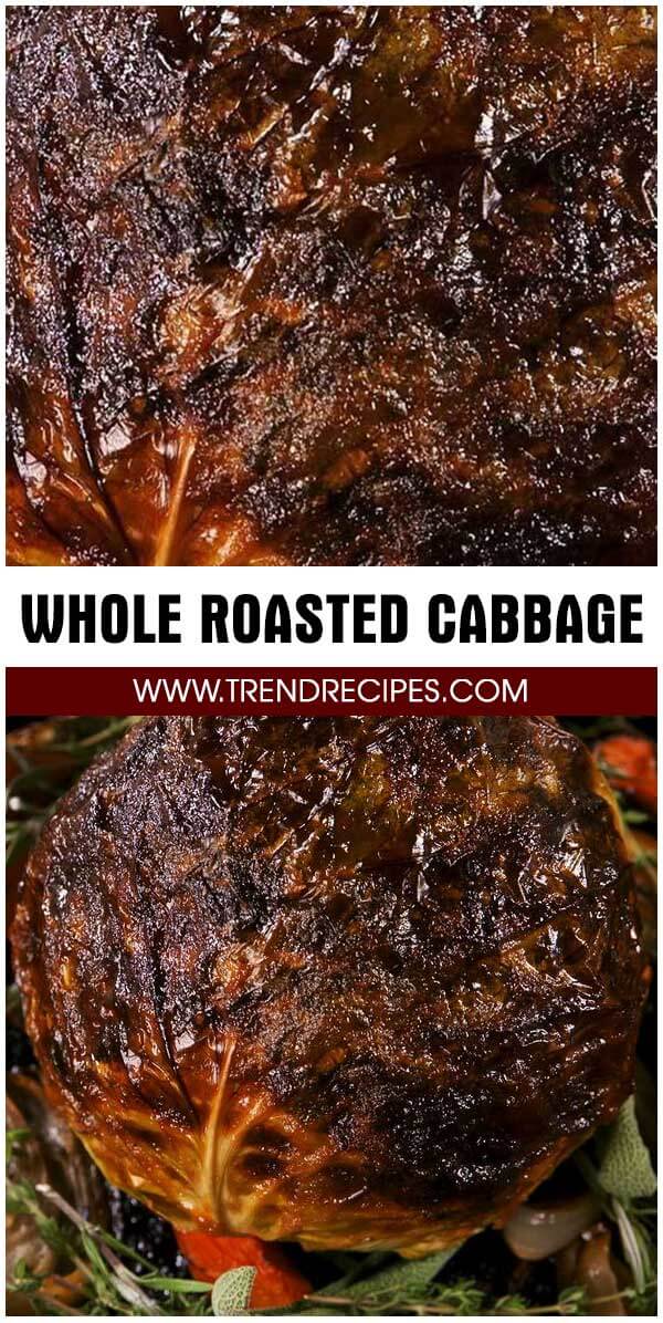 Whole Roasted Cabbage