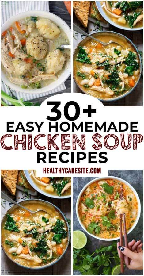 30 Best Chicken Soups To Make All Year