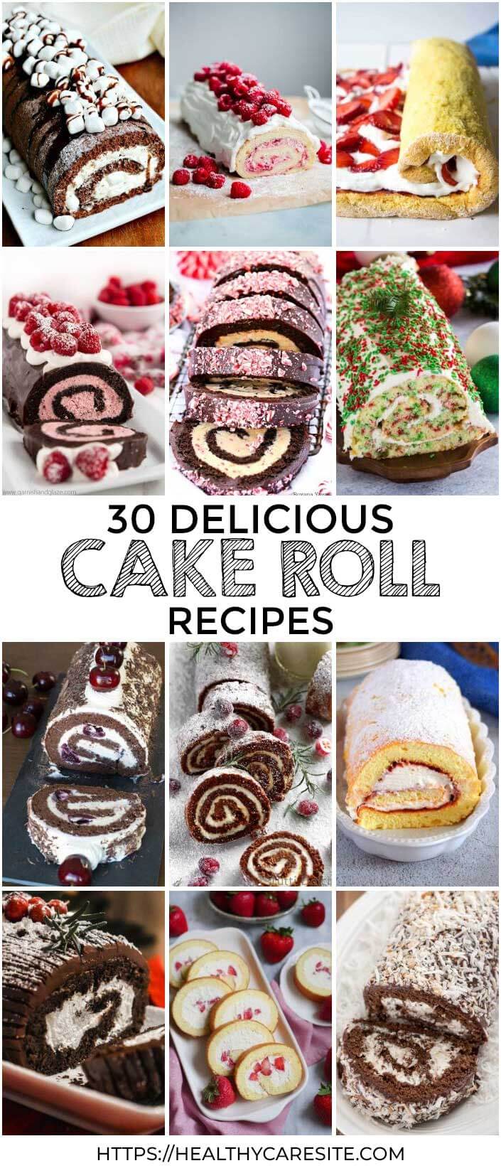 30 “Melt-In Mouth” Cake Rolls