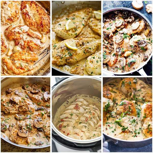 30 Savory Heavy Cream Chicken Dishes - 30 Savory Heavy Cream Chicken Dishes