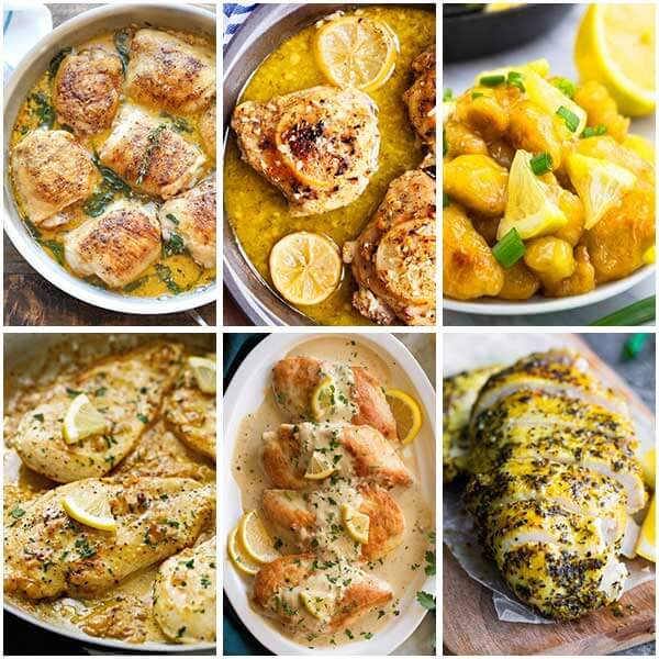 30 Savory Lemon Chicken Dishes For Dinner - 30 Savory Lemon Chicken Dishes For Dinner