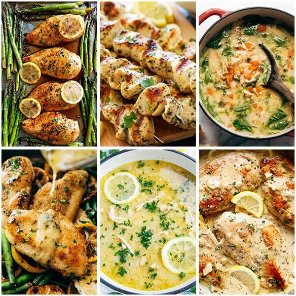 30 Savory Lemon Chicken Dishes For Dinner - 30 Savory Lemon Chicken Dishes For Dinner