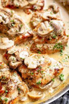 30 Healthy And Delicious Mushroom Chicken Dishes - 30 Healthy And Delicious Mushroom Chicken Dishes