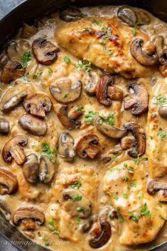 30 Healthy And Delicious Mushroom Chicken Dishes - 30 Healthy And Delicious Mushroom Chicken Dishes