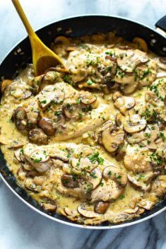 30 Healthy And Delicious Mushroom Chicken Dishes - 30 Healthy And Delicious Mushroom Chicken Dishes