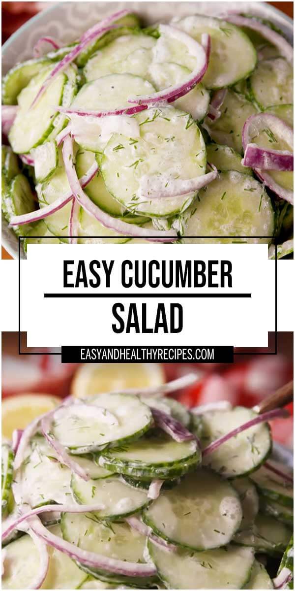 Easy Cucumber Salad