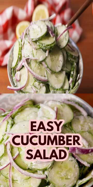 Easy Cucumber Salad