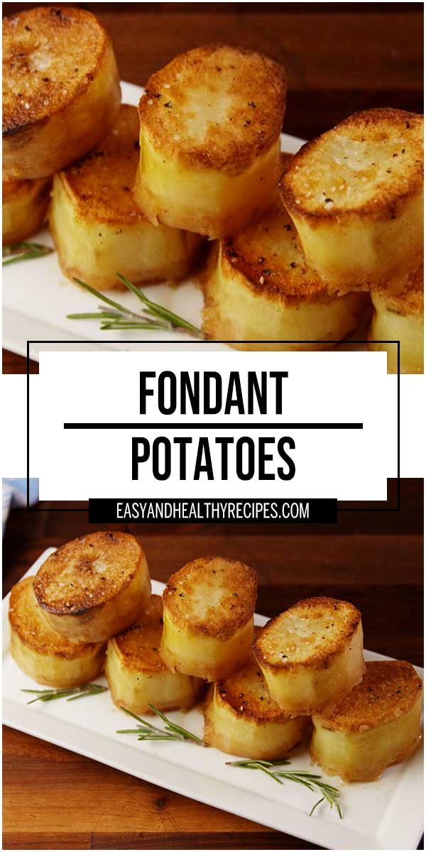 Fondant Potatoes - Fondant Potatoes