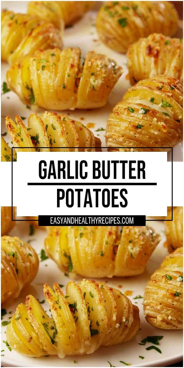 Garlic Butter Potatoes - Garlic Butter Potatoes