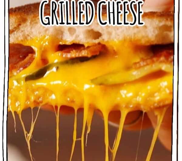 Pickle Bacon Grilled Cheese