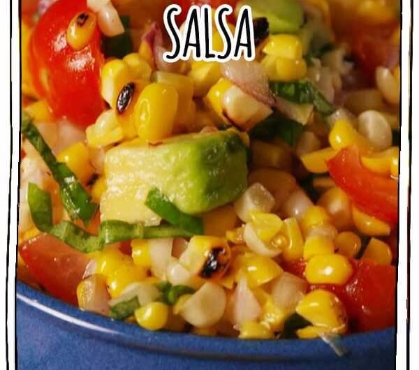 Grilled Corn Salsa