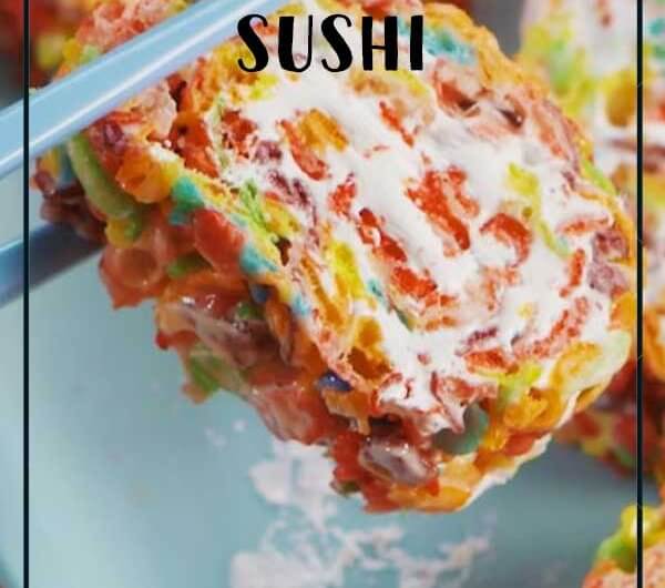 Fruity Pebbles Sushi