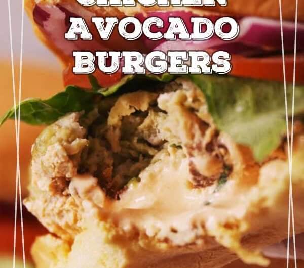 Chicken Avocado Burgers