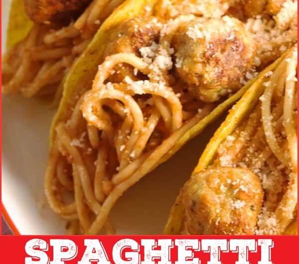 Spaghetti & Meatball Tacos