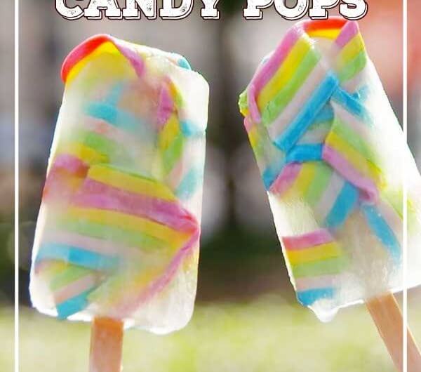 Rainbow Candy Pops