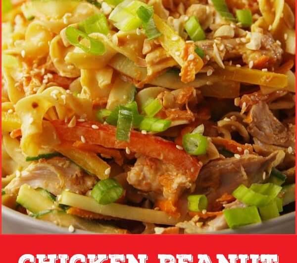 Chicken Peanut Noodles